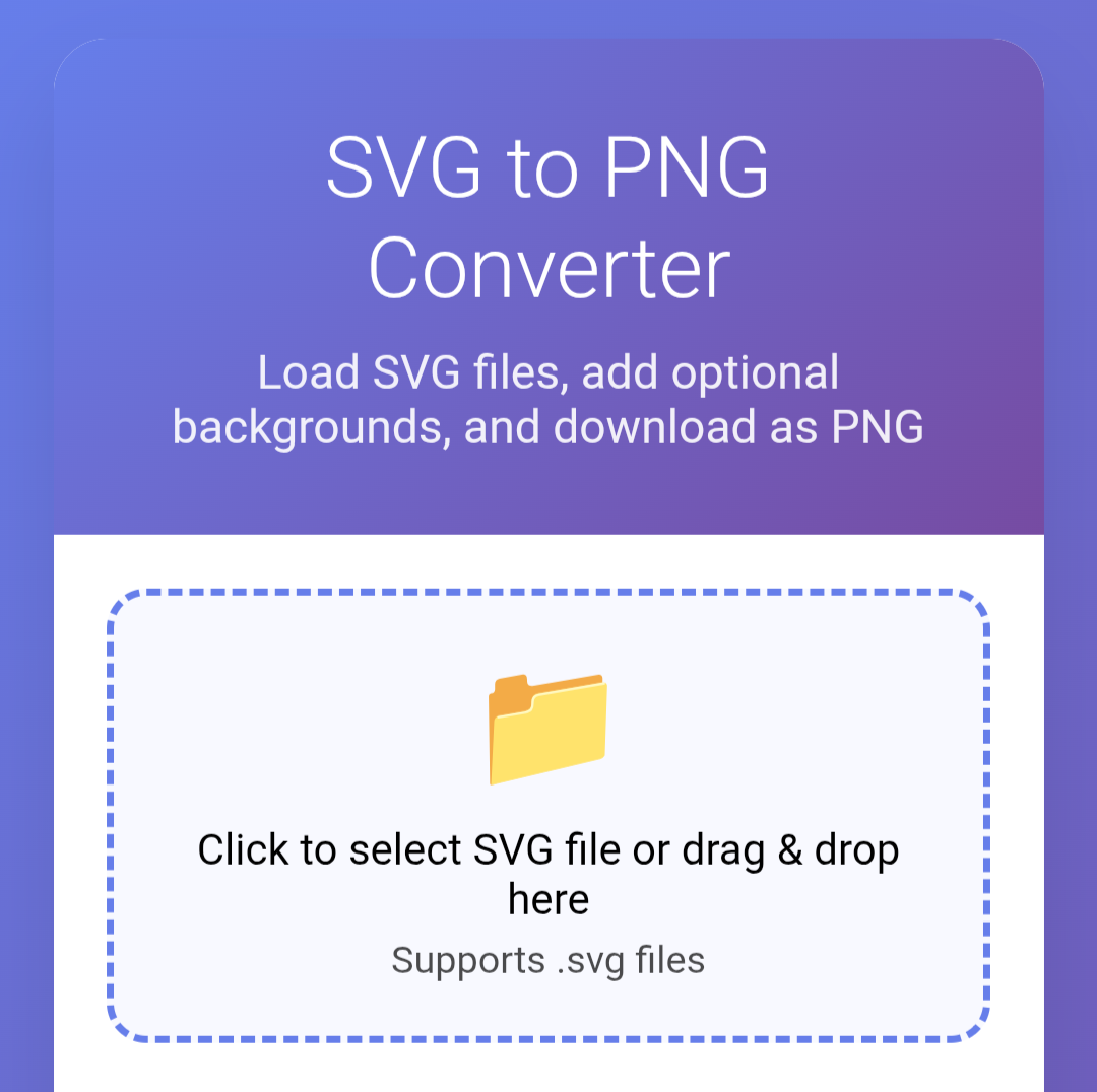 Cover image for SVG to PNG Converter